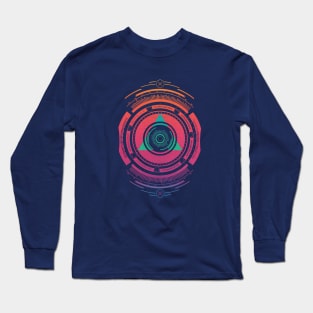 Vintage Summer Sunrise Long Sleeve T-Shirt